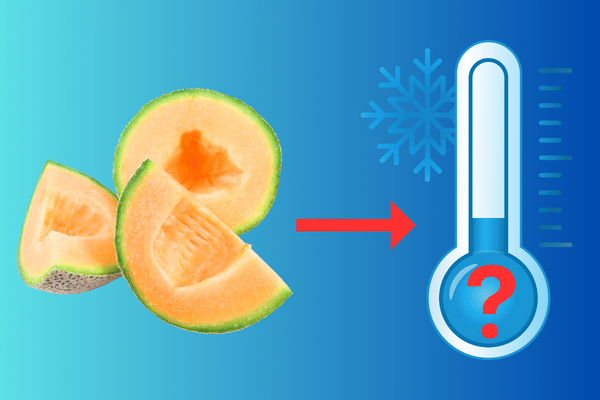 Cold Holding Temperature for Cut Cantaloupe