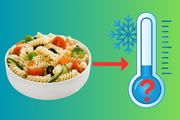 Maximum Cold Holding Temperature Allowed for Pasta Salad
