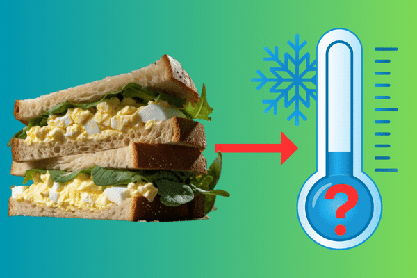 Maximum Cold Holding Temperature Allowed for Sliced Egg Salad Sandwiches