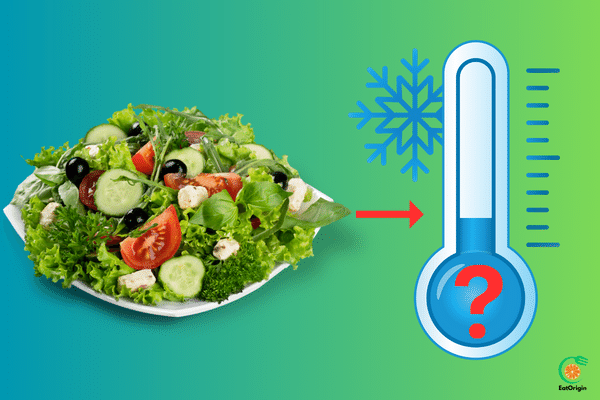 Maximum Cold Holding Temperature Allowed for a Green Salad